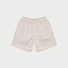 Linen Athletic Short (Camel)