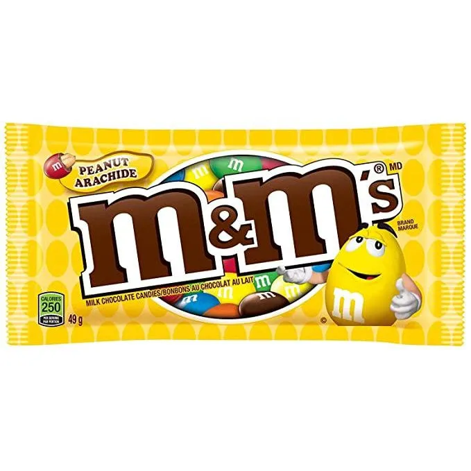 M&Ms Peanut 49g