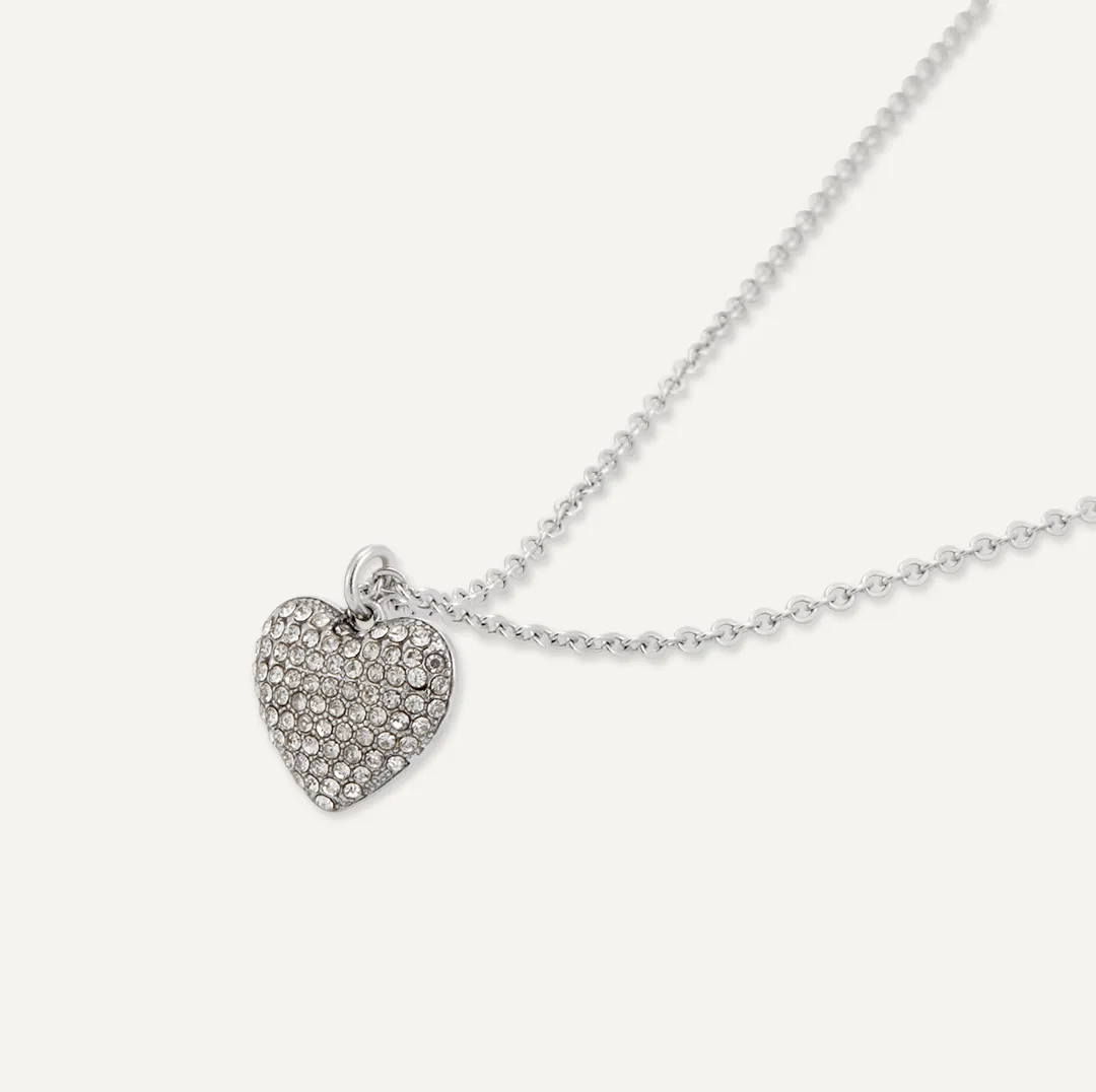 Memories: "AMAZING MOTHER-IN-LAW" | Heart Necklace | White Gold-Plated