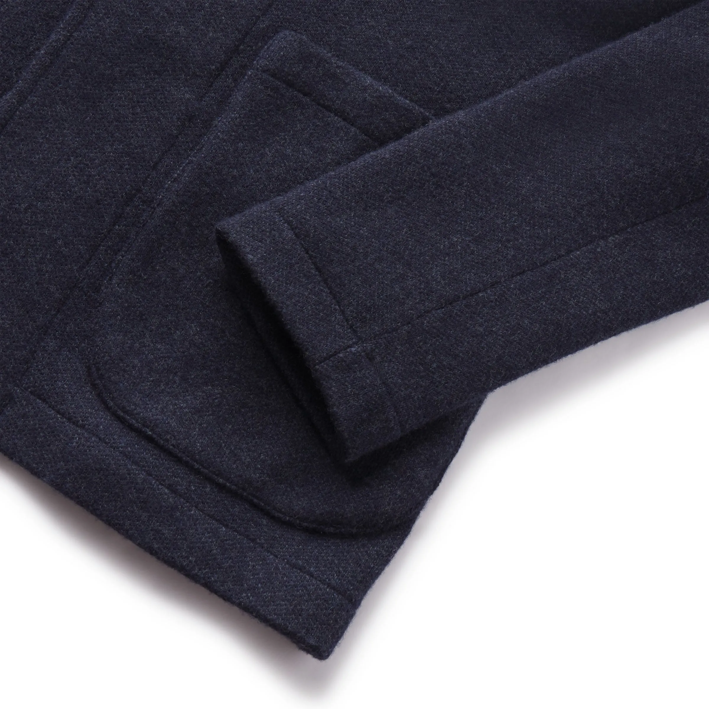 Nelson Jacquard Swacket - Navy