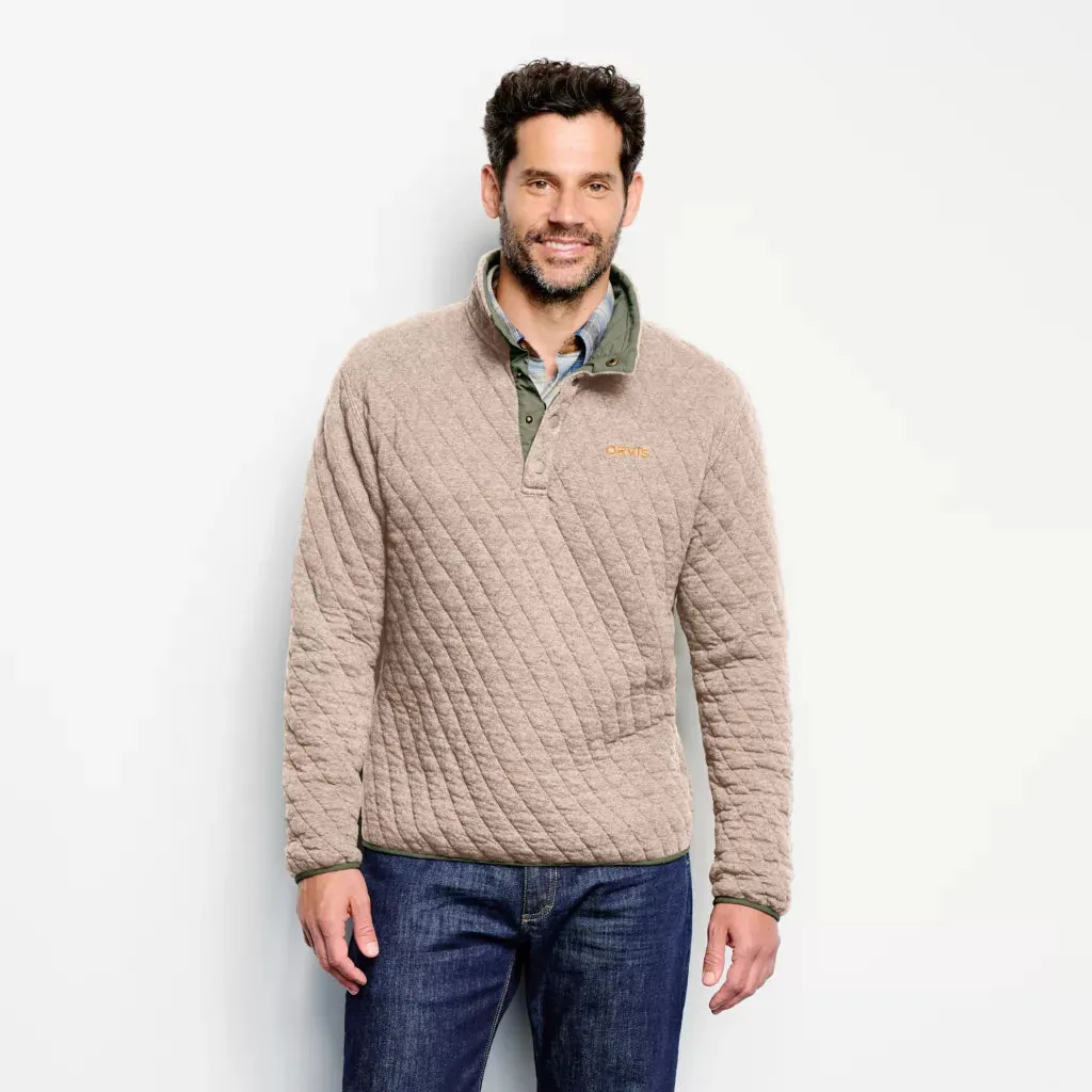 Orvis Men's Outdoor Quilted Snap Sweatshirt 2024