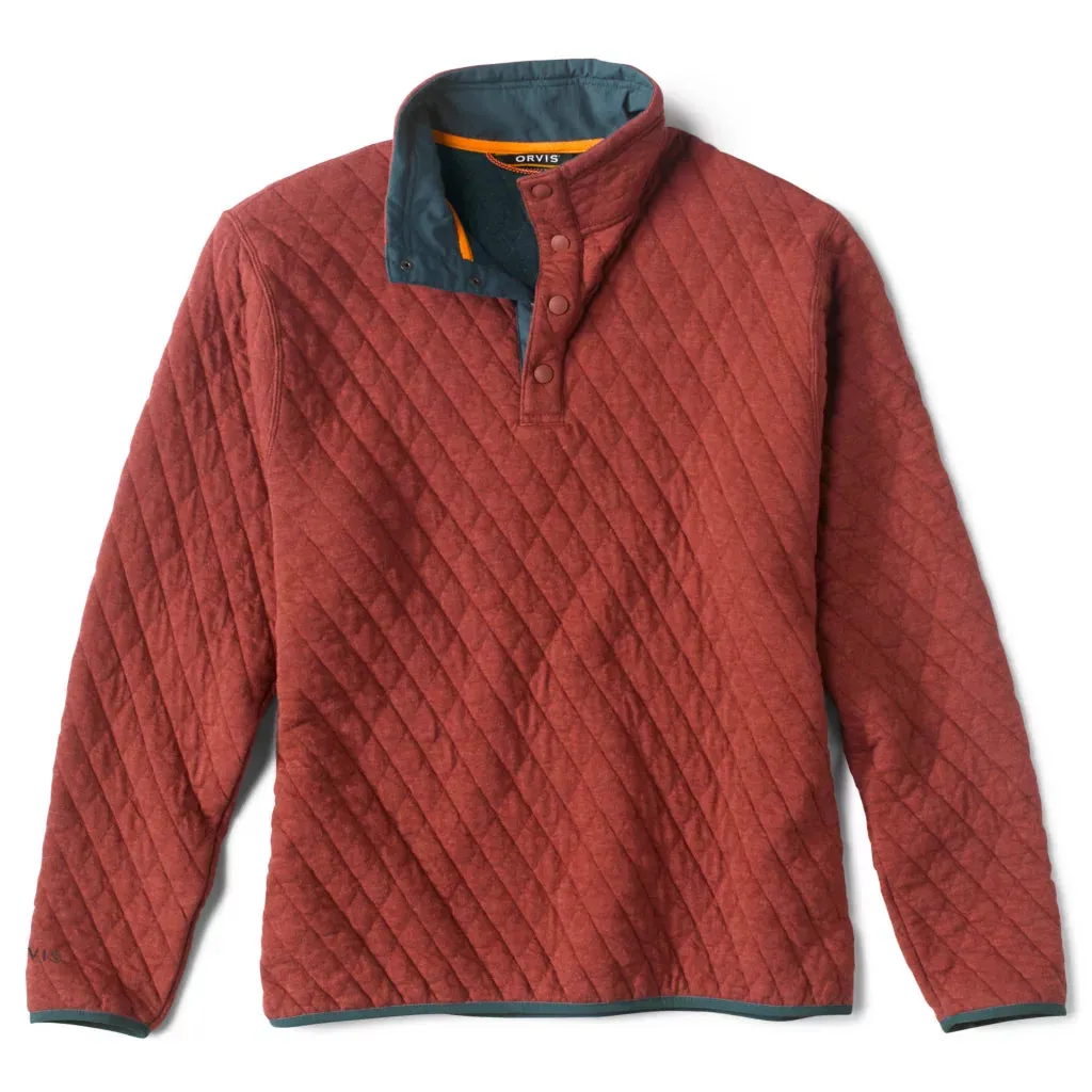 Orvis Men's Outdoor Quilted Snap Sweatshirt 2024