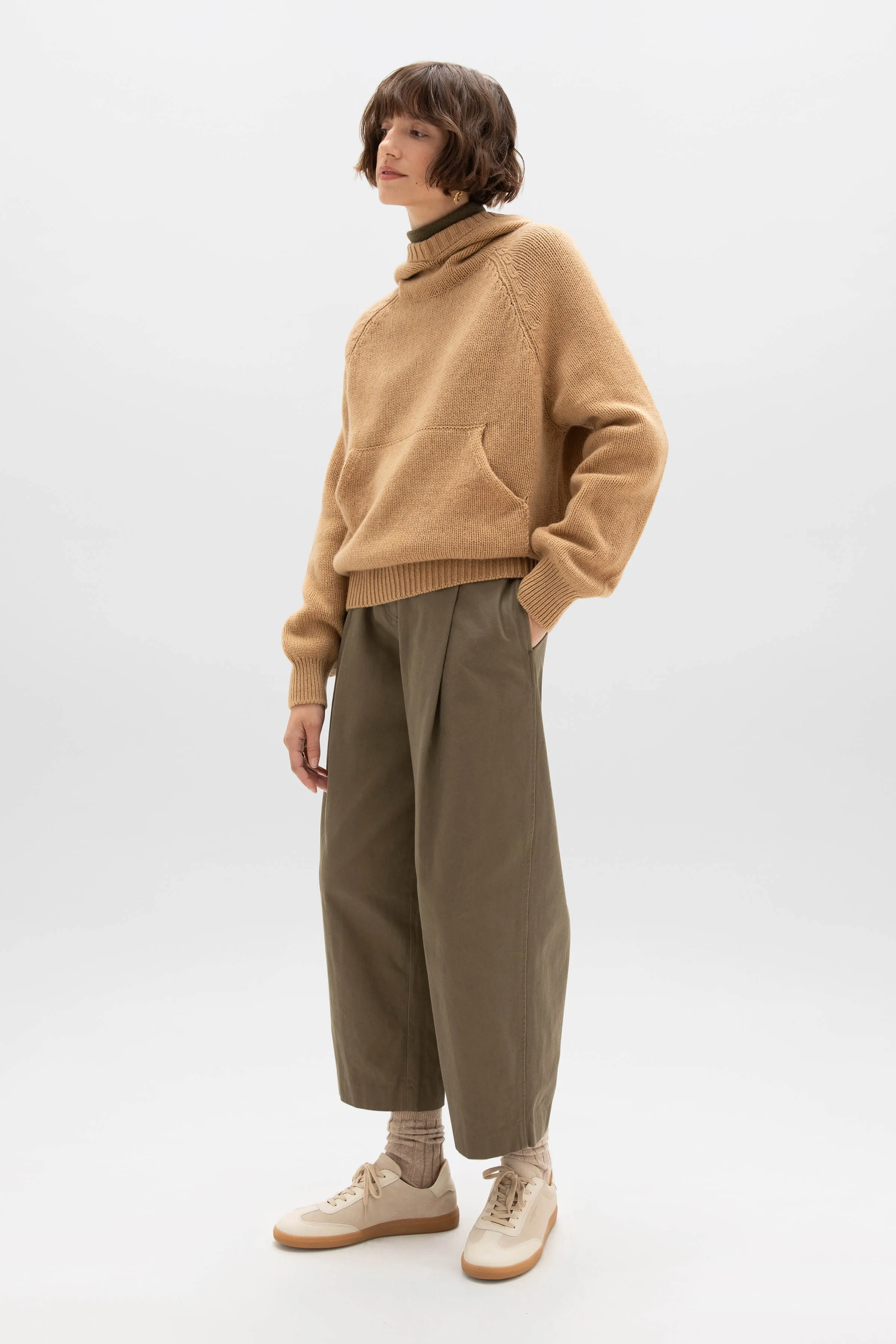 Oversized Cashmere Hoodie