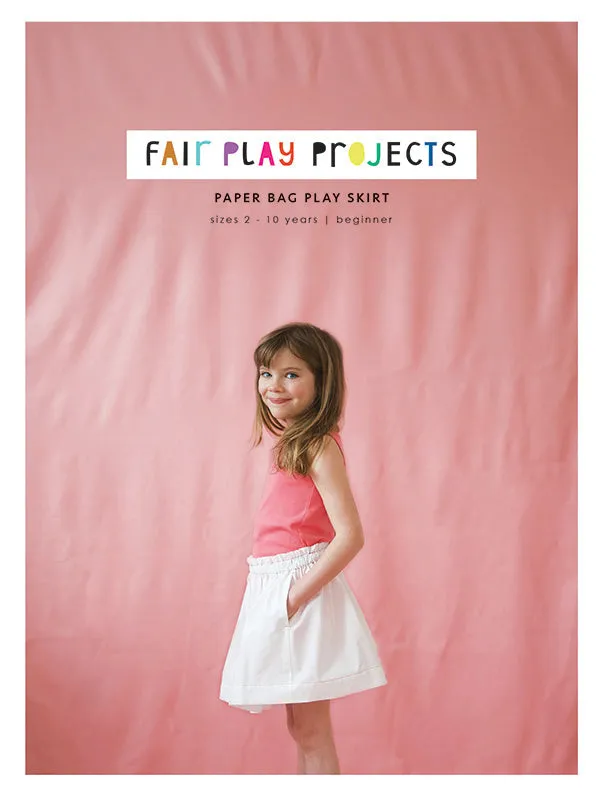 Paper Bag Play Skirt Digital (PDF) Pattern