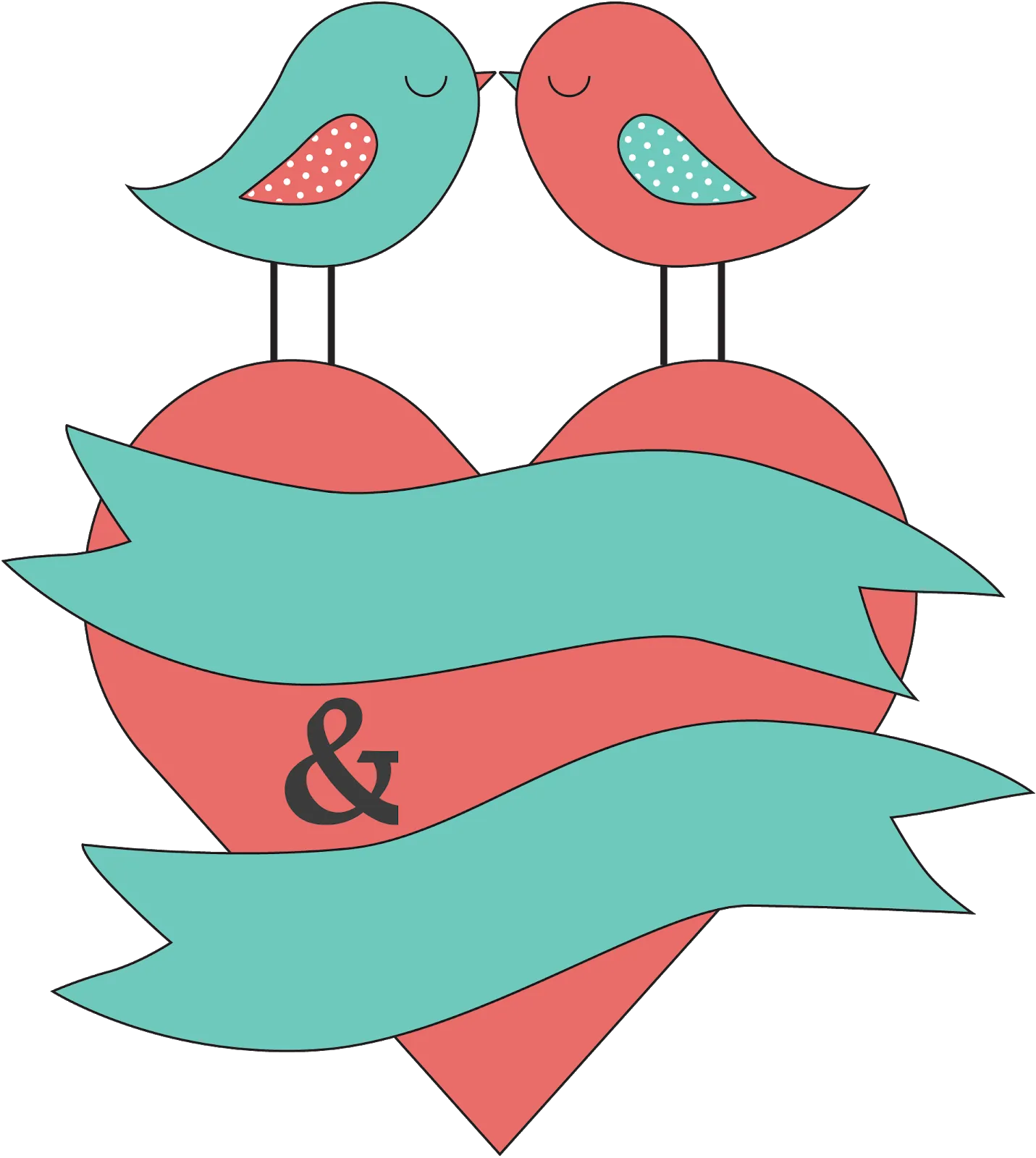 Personalised Love Birds Placemat