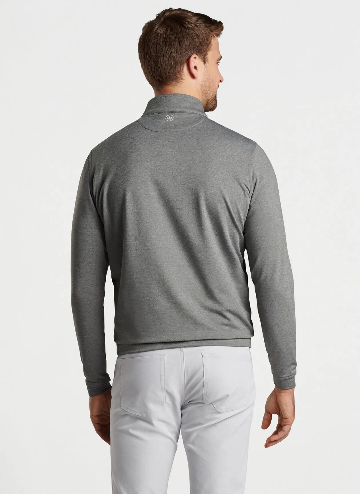 Peter Millar Perth Performance Melange Quarter-Zip