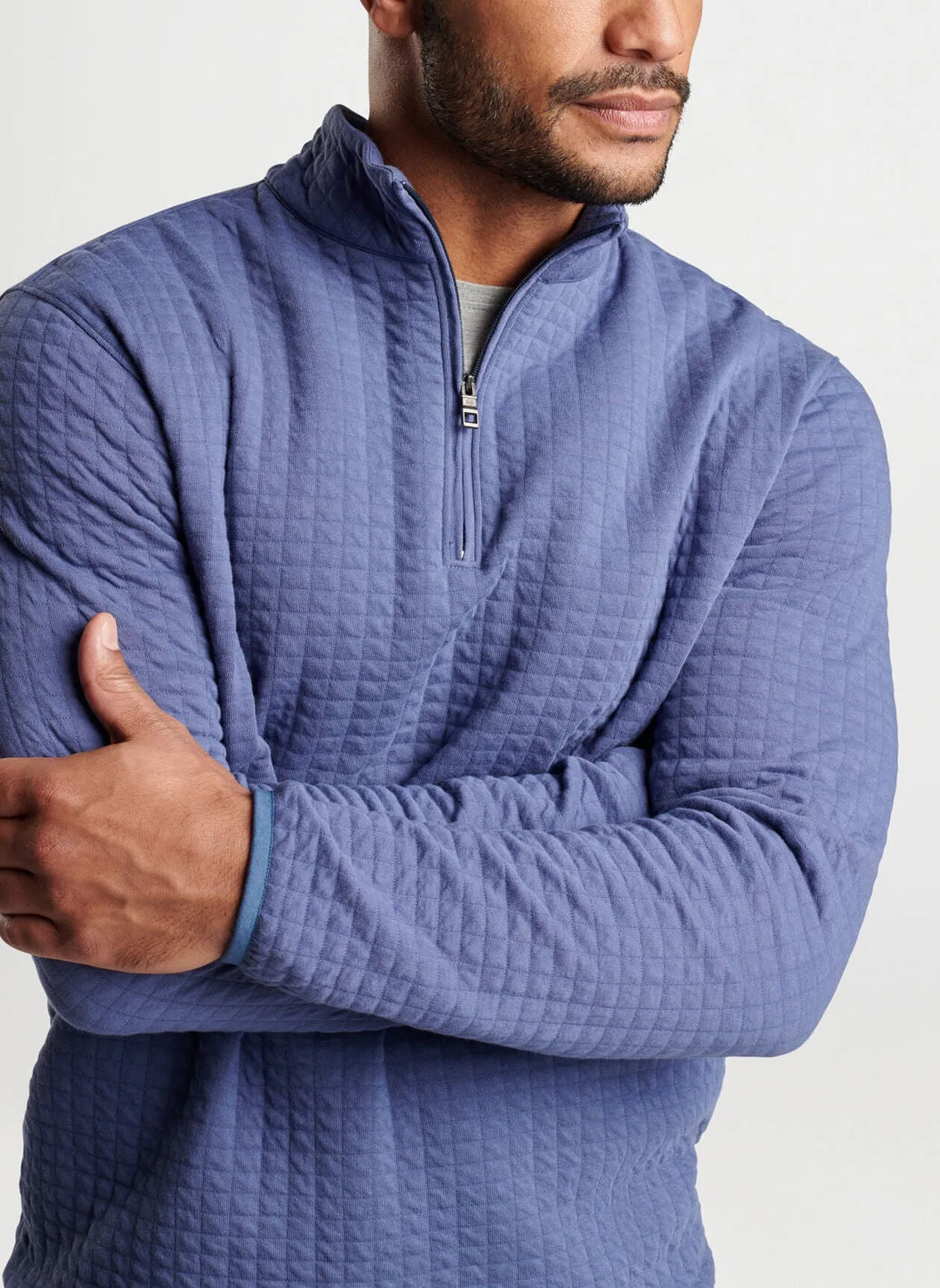 Peter Millar Quad Quilted Quarter-Zip