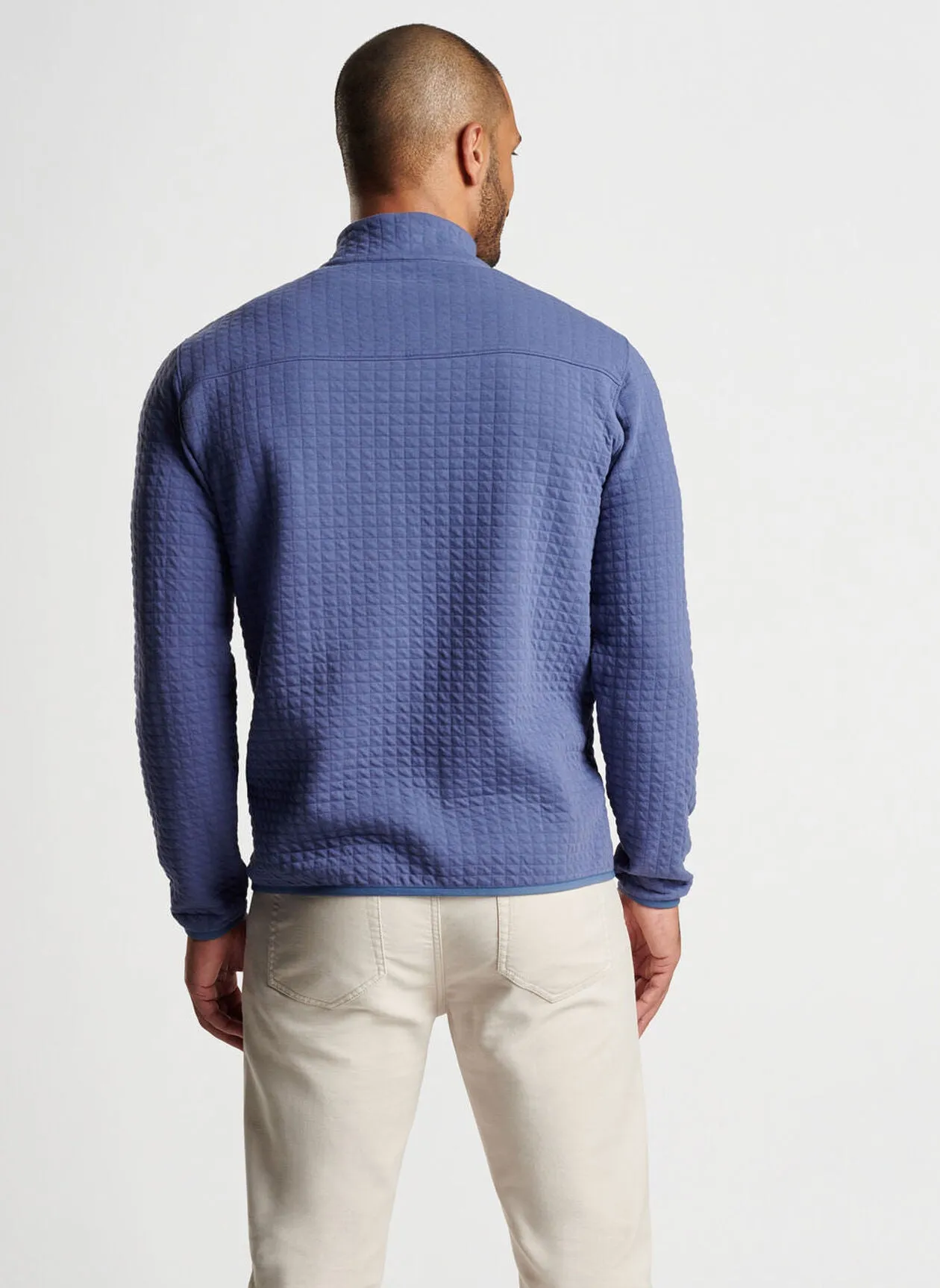 Peter Millar Quad Quilted Quarter-Zip