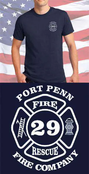 Port Penn Fire Department Maltese Cross