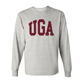 Press Box Long Sleeve T-Shirt in University of Georgia