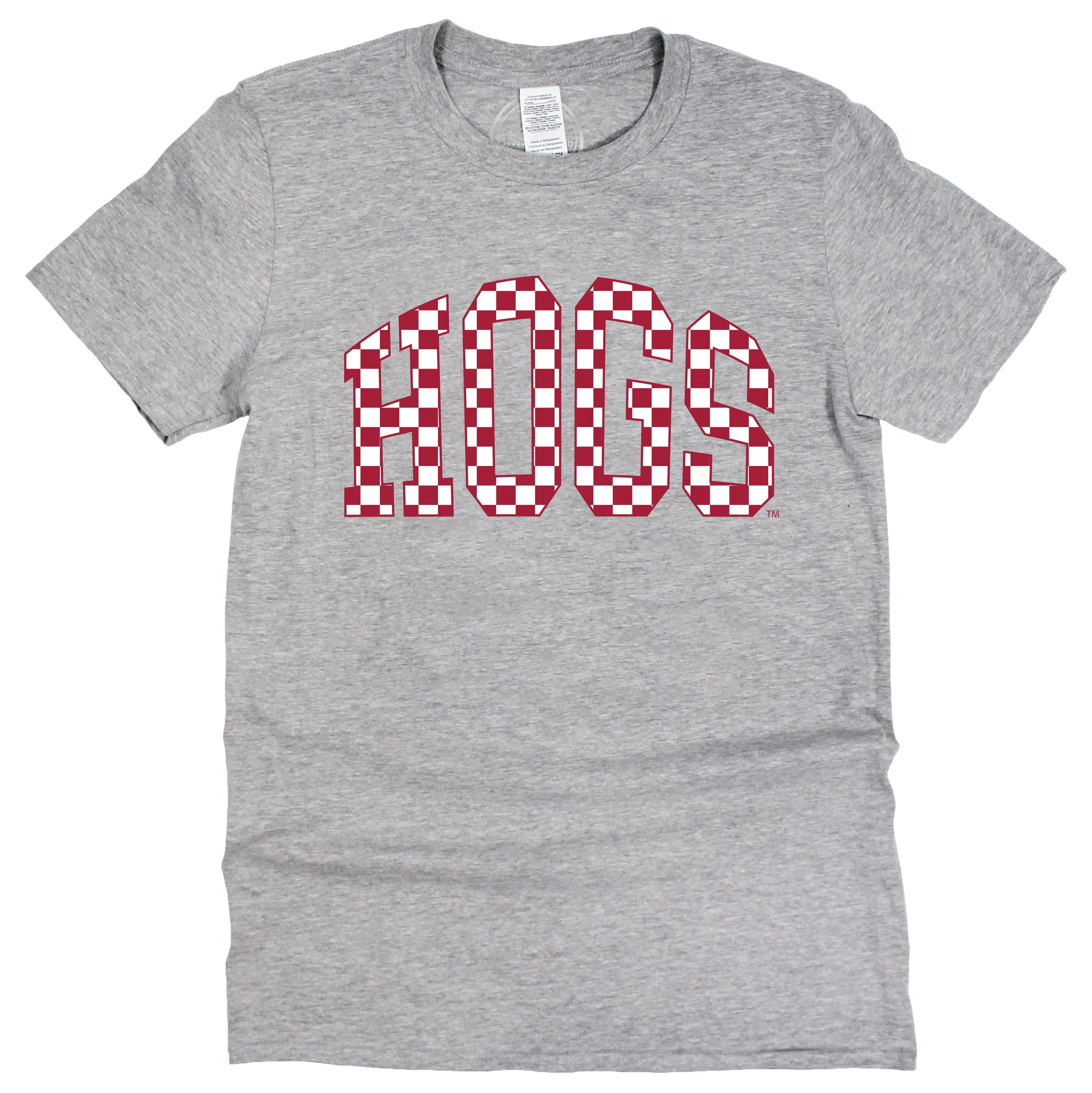 Press Box Short Sleeve T-shirt in University of Arkansas