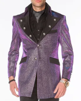 Prom Blazer - Prom Tuxedo 2020 - Lucio Purple/Silver - Tuxedo - 2020