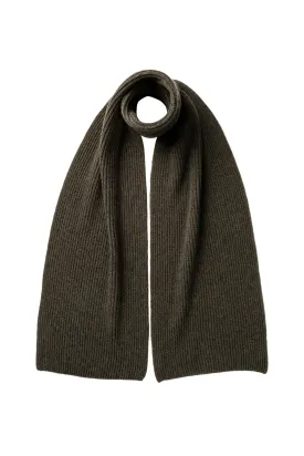 Ribbed Cashmere Scarf