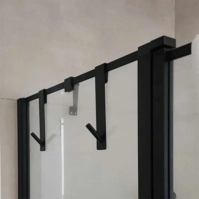 S-Shape Stainless Steel Shower Towel Rack