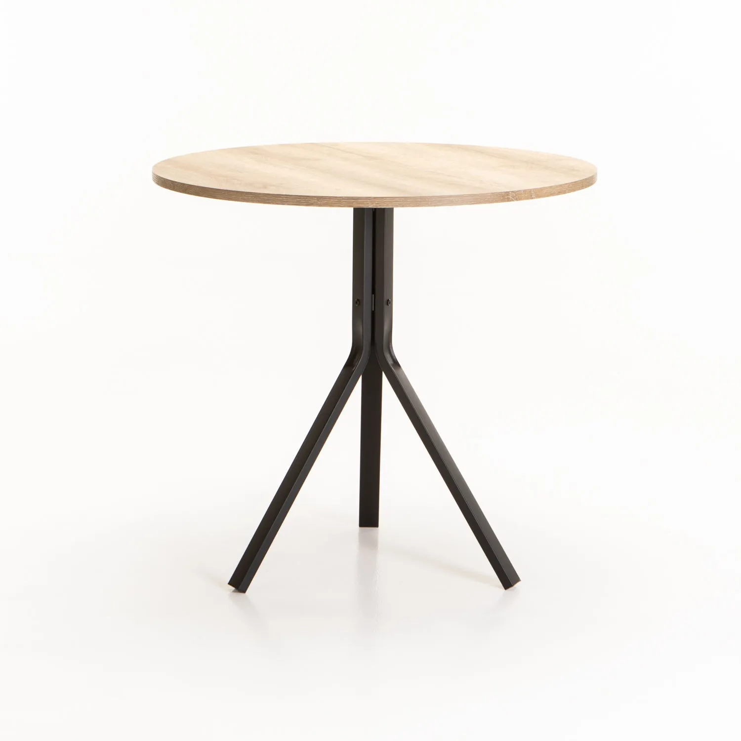 SHAY 80cm ROUND TOP DINING TABLE - OAK