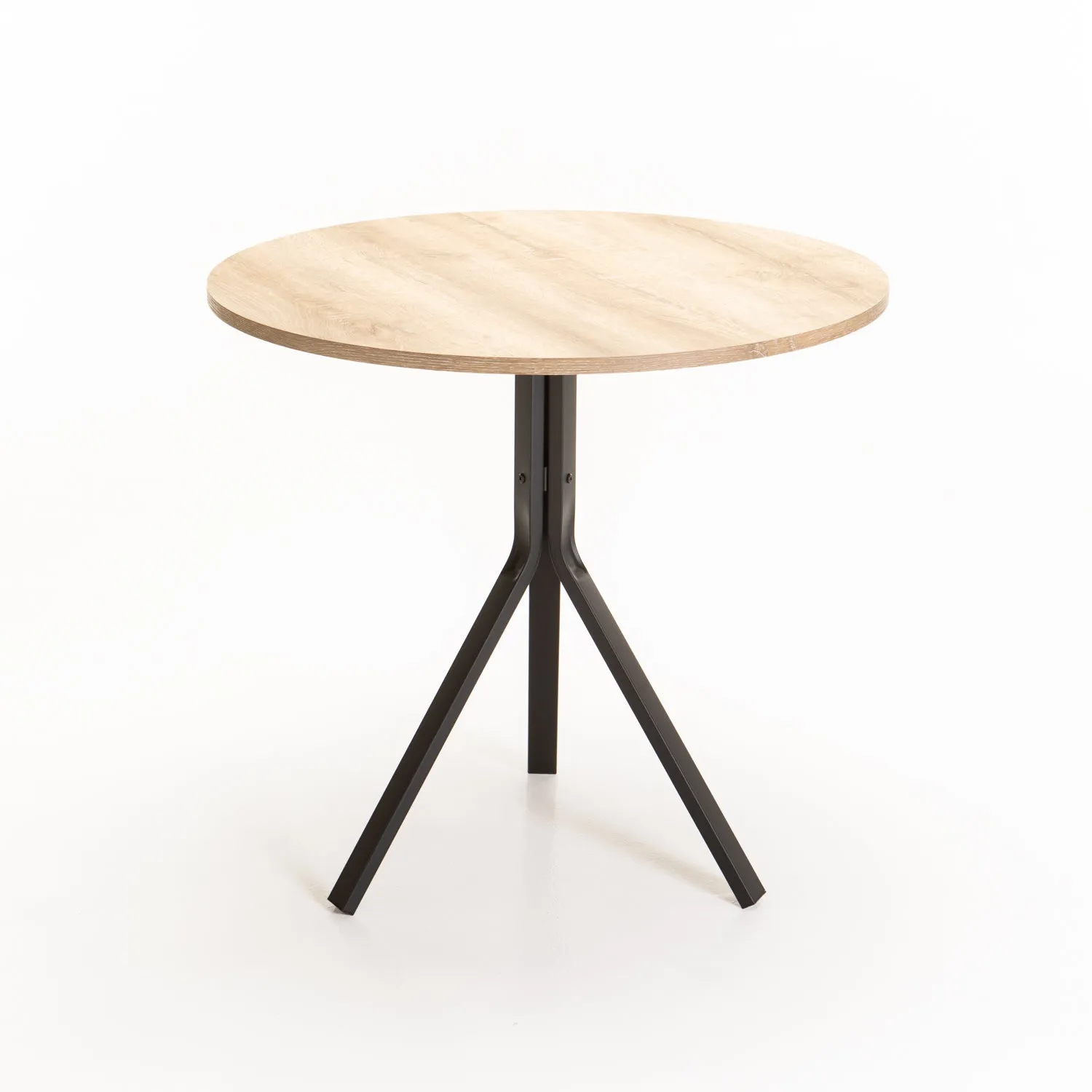 SHAY 80cm ROUND TOP DINING TABLE - OAK