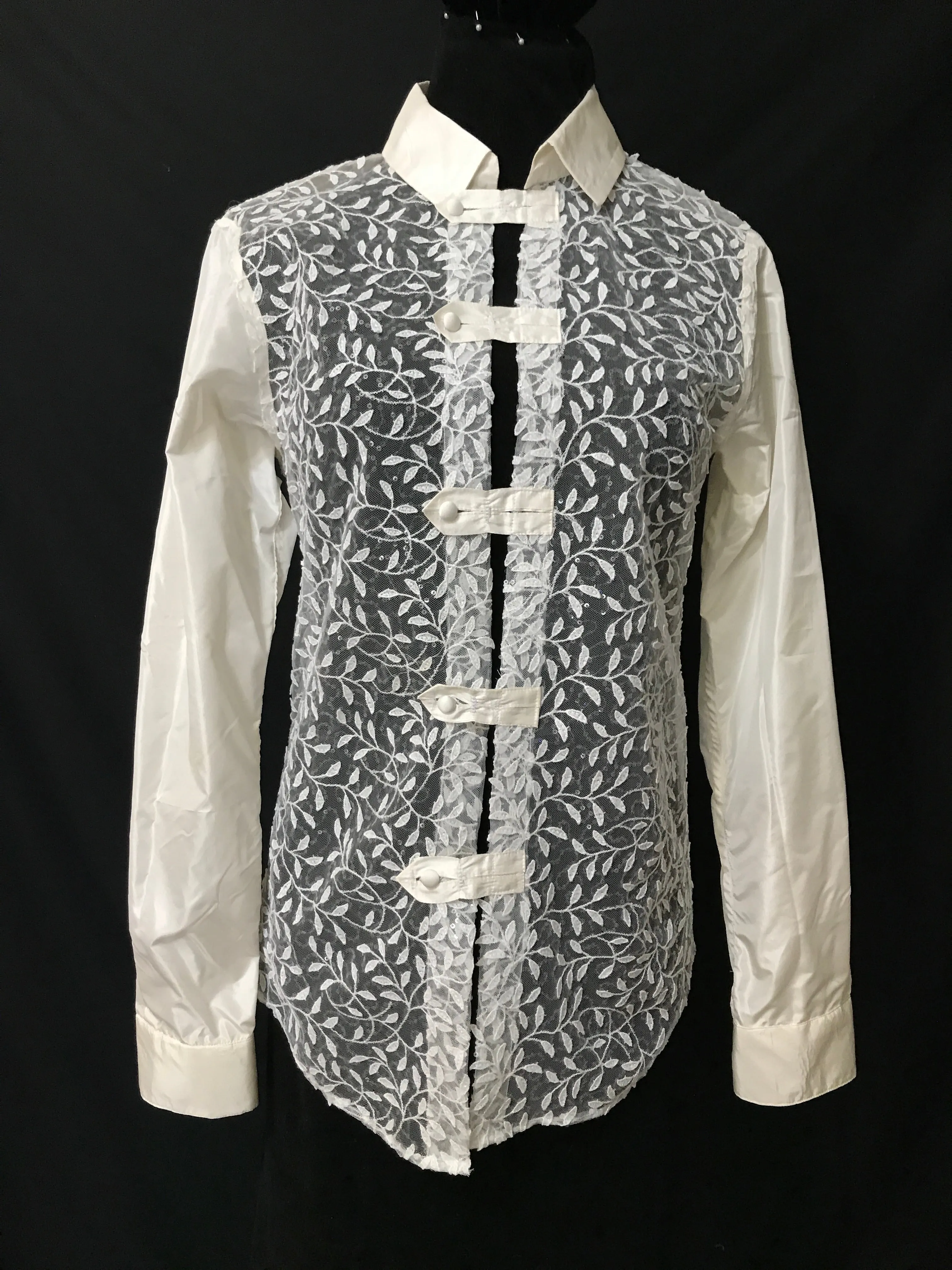 Shirt 1106: Oliver Gregory "Bridal Shirt" size S