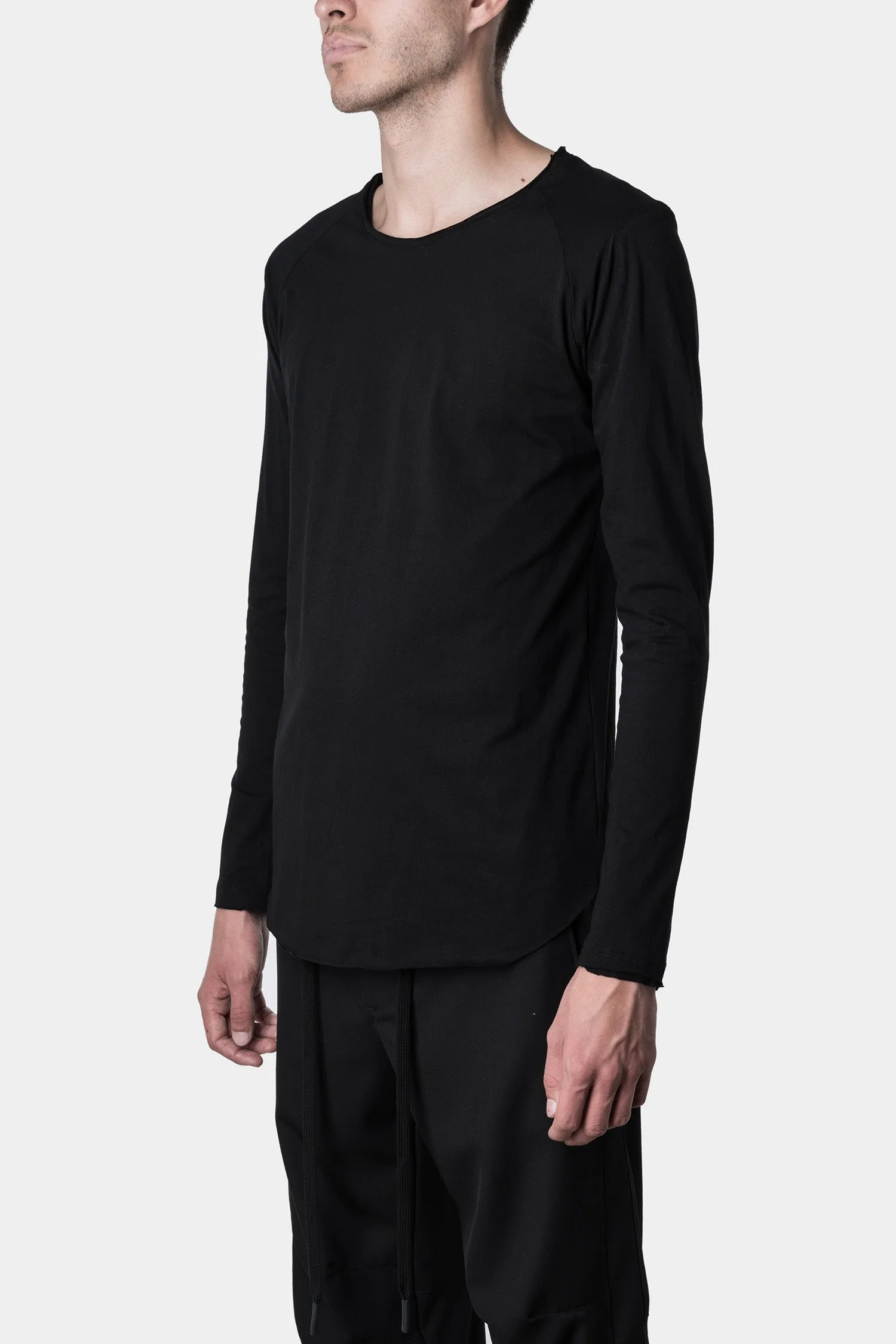 Siren long sleeve tee, Black