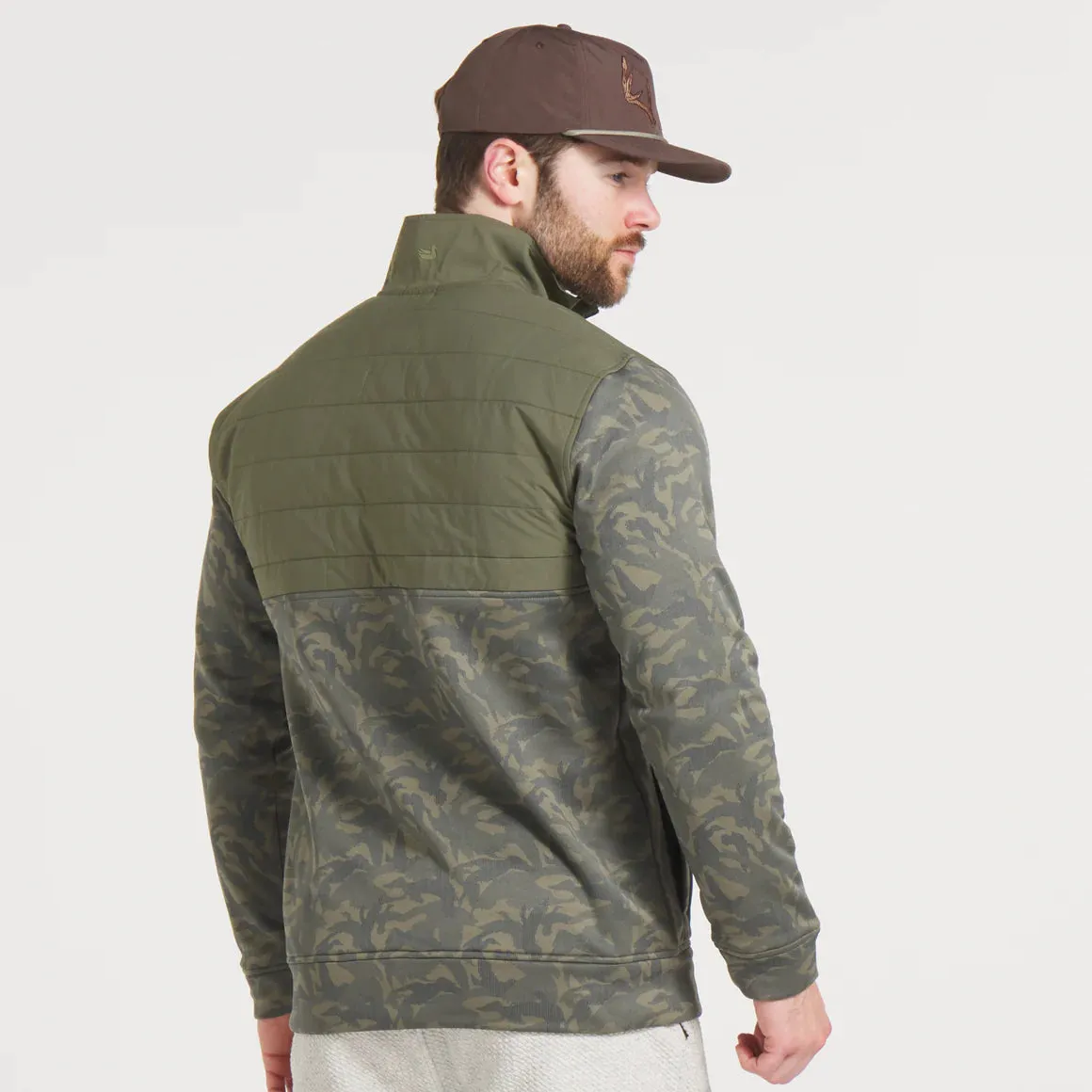 Southern Marsh Harris Stretch Pullover - Duck Camo