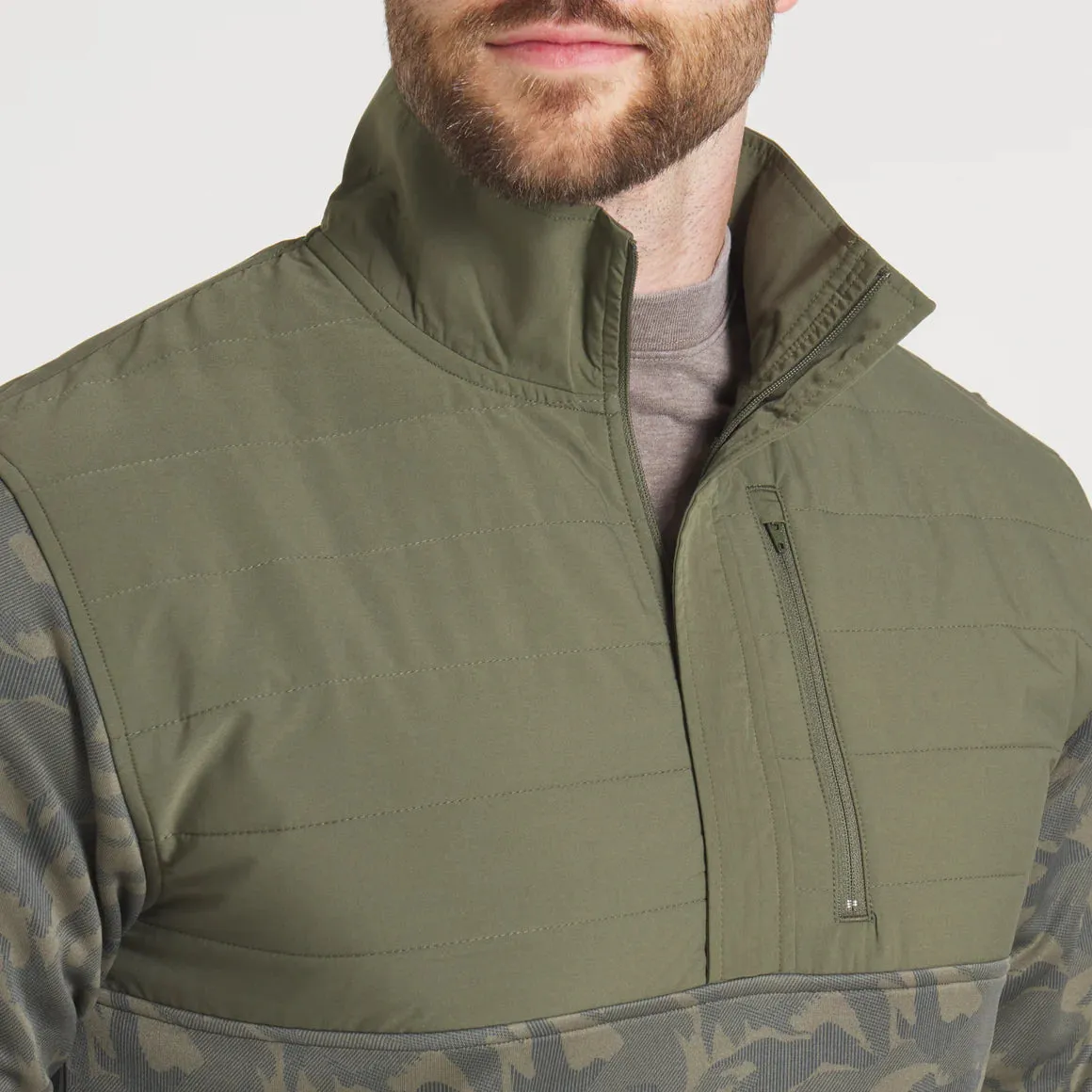 Southern Marsh Harris Stretch Pullover - Duck Camo