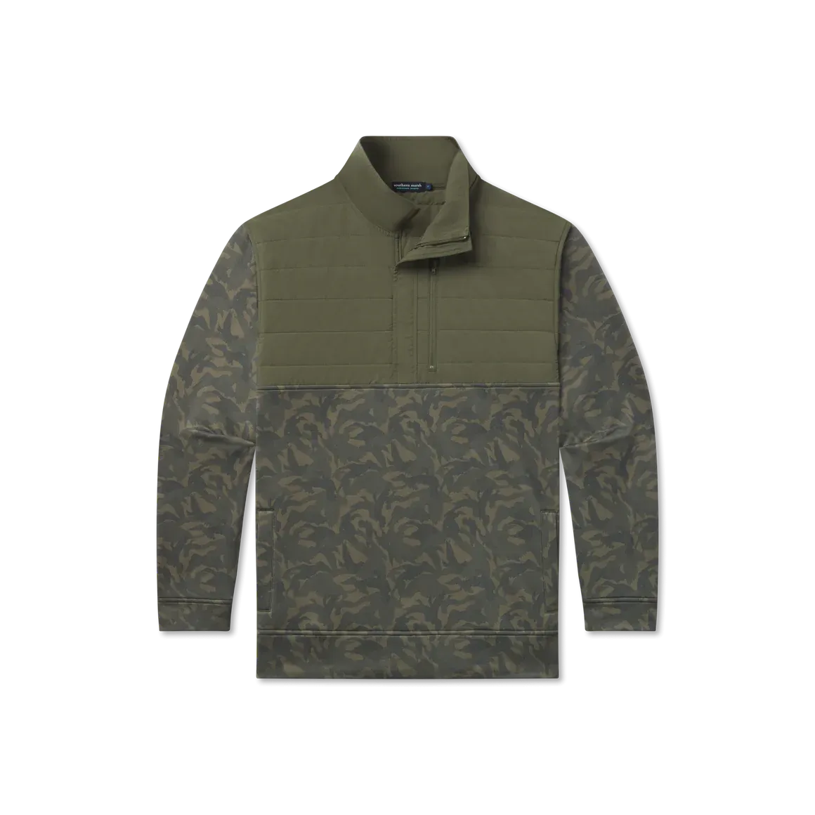 Southern Marsh Harris Stretch Pullover - Duck Camo