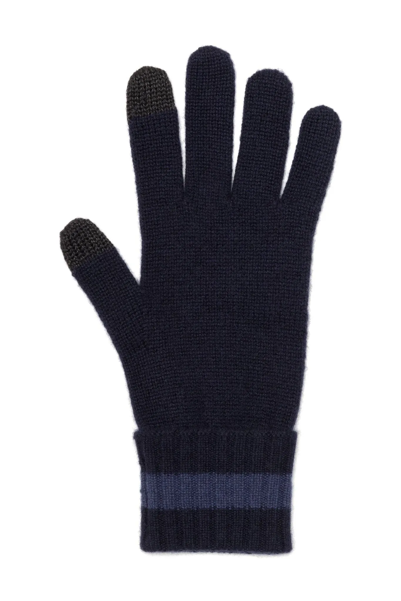 Striped Gloves | Recycled Cashmere