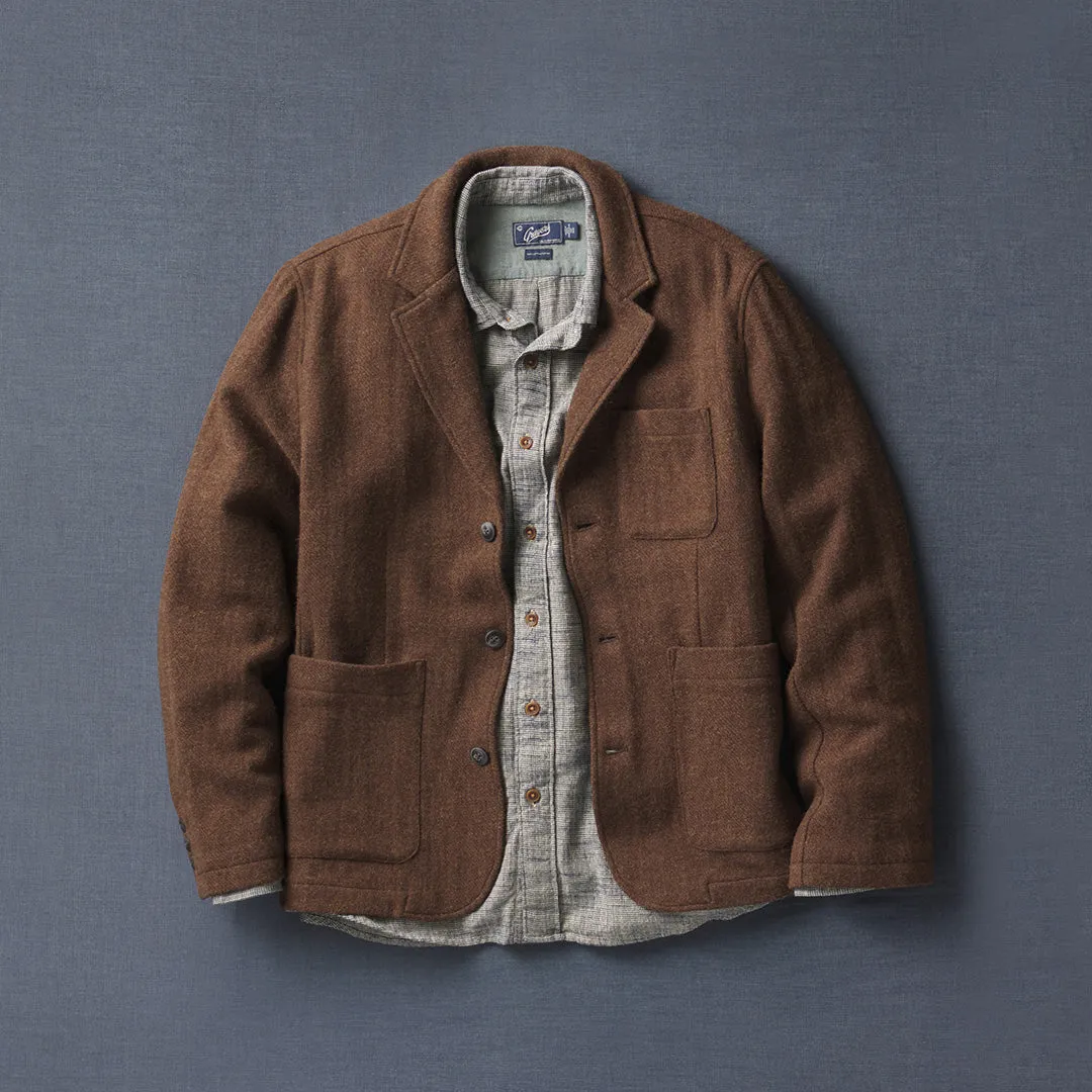 Swire Wool Blazer - Chestnut