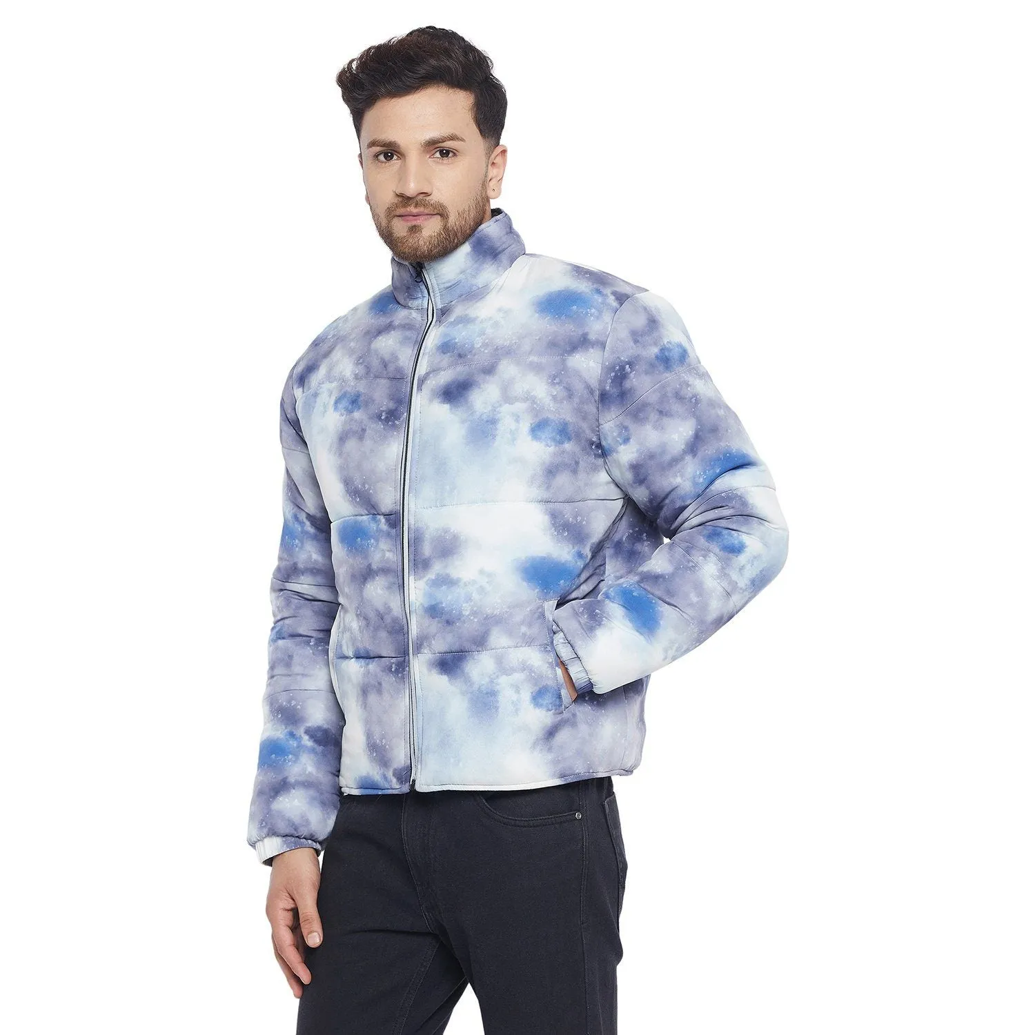 Tie Dye Quilted Jacket