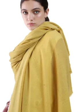 TRAVEL WRAP  MUSTARD