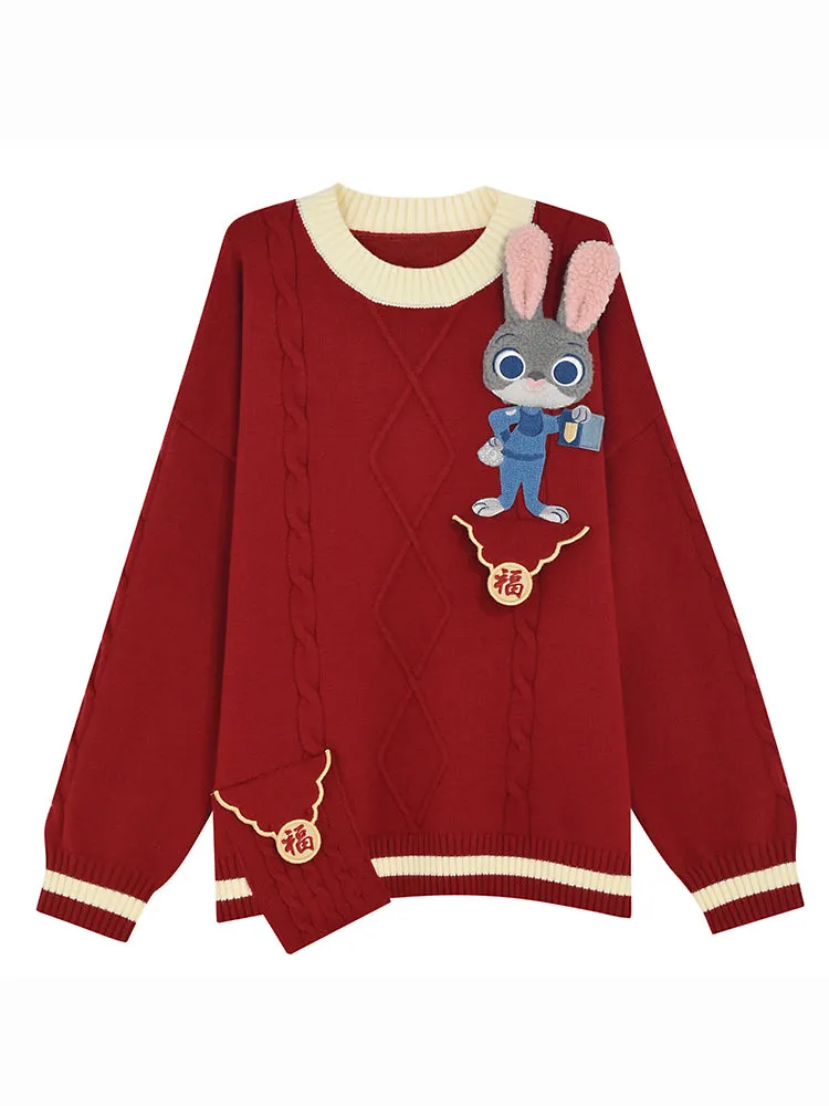 Zootopia Knit Turtleneck Sweaters